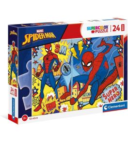 Clementoni Maxi Marvel Spiderman 24 Pcs Puzzle