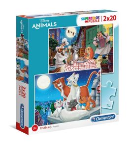 Clementoni Disney Animal Friends 2x20 Pcs Puzzle