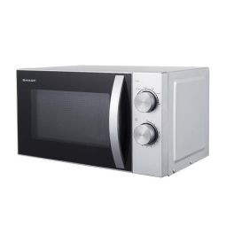 Sharp 20L Microwave Oven, 700 Watts, Sliver