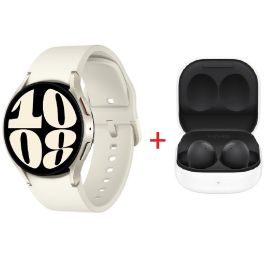 Watch6 44mm LTE With GALAXY BUDS 2 Only Cream