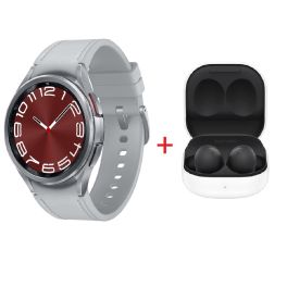 Watch6 Classic 43mm LTE With GALAXY BUDS 2 For Silver