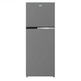 Beko Top Mount Refrigerator, 14.4CFT, 409-Liters- Silver 