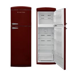 Vestel Refrigerator / Double Door / 460 Litre / 16.2 CFT - Claret Red
