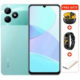 Realme C51 Phone, 6.7-inch, 6GB RAM, 256GB - Mint Green  With Free Gifts