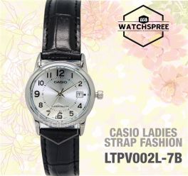 Casio Leather Women's Watch LTP-V002L-7B