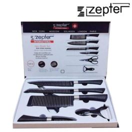 Zepter Internationalطقم سكاكين مطبخ من  عالي الجودة من Swiss Chef Gourmet  قطع  6 