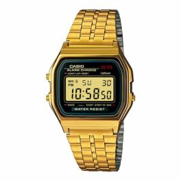 Casio A159WGEA Retro Stainless Steel Watch Gold