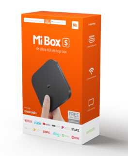 MI BOX S 4K ULTRA HD-BLACK