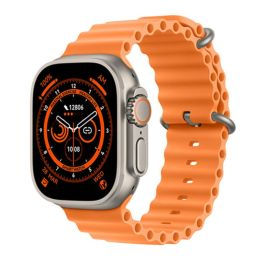 T800 Ultra Sport Fitness Bluetooth Call Smartwatch - Orange