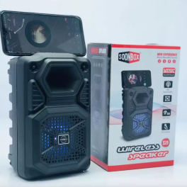 مكبر صوت لاسلكي بلوتوث 4 ، S3 ، S4 Free Mikrofon Karaoke SUPER BASS