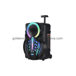 12 Inch Disco Ball Light Outdoor Trolley Speaker Active Audio Gz-P12