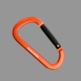 8cm d-type multifunctional hang buckle without lock