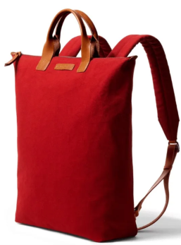 Crimson Red Pilot Backpack