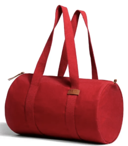 حقيبة دافل قرمزي الأحمر
