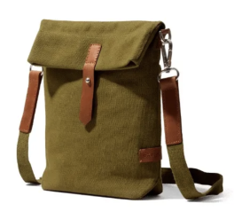 Olive Green Scout Crossbody Bag