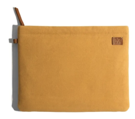 Mustard Yellow Skipper Sleeve Large For MacBook/Laptop upto 38.01cm (15")