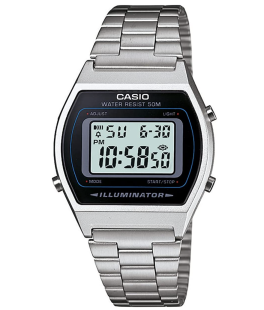 Casio Unisex Adult Digital Quartz Watch with Stainless Steel Strap 4971850965138