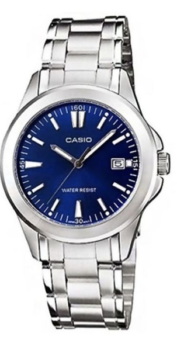 Casio Standard Analog Stainless Steel Band Watch for Women, LTP-1215A-2A2