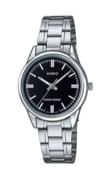 Casio Analog Stainless Steel Band Watch For Women, LTP-V005D-1AUDF