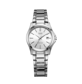 Casio Standard Analog Stainless Steel Band Watch for Women, LTP-1183A-7A