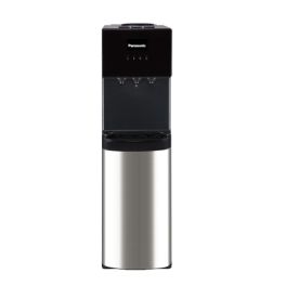 Panasonic 3 Tap 20L Water Dispenser- Black & Stainless Steel