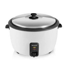 Sharp 10L Rice Cooker with Coated Inner Pot – White KS-H1008C-W3
