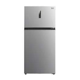 Sharp Refrigerator, 2 Doors, 540 Liters, 19.Cft, Invertor, Inox - SJ-HM540-HS3