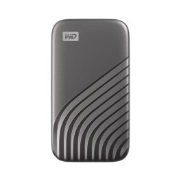 WD 500GB MyPassport SSD External Portable USBC Drive 1050MB/s read, Silver