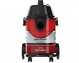 Sharp Drum Vacuum Cleaner 1600W, 21L, Wet & Dry - EC-WD1621-Z