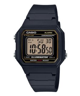 Casio Digital Display And Rubber Strap Men Watch - W-217H-9AVDF