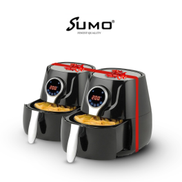 Offer ( 2 Sumo Air Fryers 4.5L 1400W )