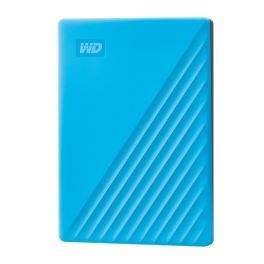 WD 2TB My Passport Portable HDD External Hard Drive, Sky Blue