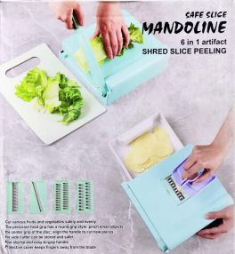 Safe Slice Mandoline 6 in 1 artifact Shred slice peeling