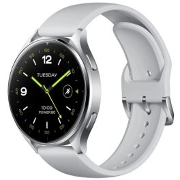  Xiaomi Watch 2 Sliver Case With Gray TPU Strap