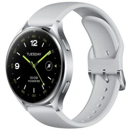 Xiaomi Watch 2 Sliver Case With Gray TPU Strap