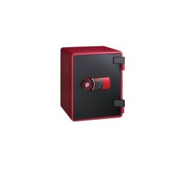 Eagle Compact Size Fire Resistant Safe - Red