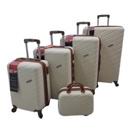 Fiber travel Luggage set 5 piece
